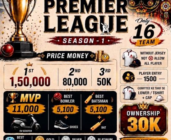 Utkal Premier League Season 1 begins with a bang, 16 teams will compete in a cricket battle; winner will get ₹1.50 lakh, Utkal Premier League Season 1 UPL Season 1, Utkal Premier League, Raipur Cricket Tournament, UPL Raipur, RMCC vs Jora Tarai, BTI Ground Shankar Nagar, Cricket Tournament Raipur, Chhattisgarh, Khabargali