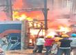 Fire broke out in a steel factory, half a dozen transformers burnt, steel factory located in Urla, capital Raipur, Chhattisgarh, Khabargali