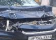 The havoc of high speed, car collided with an unknown vehicle, driver gasped, people screamed seeing the condition of 4 people. Hindi News latest News khabargali 