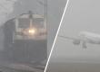 Fog wreaks havoc in the country, 15 flights cancelled, 32 trains delayed, Tejas-Humsafar delayed by several hours hindi news big news khabargali 