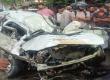 Car hits divider, overturns, 2 dead, 3 in critical condition hindi news big news  khabargali 
