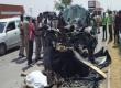 Five UP policemen killed in Haryana after their Scorpio collided with another car while overtaking on the expressway. hindi news big news khabargali 
