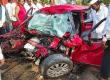Horrific road accident in Jalgaon, 5 people of the same family died. hindi news maharastra hindi news khabargali 