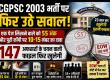 CGPSC 2003, CGPSC Recruitment, CGPSC News, EOW, Chhattisgarh Public Service Commission, Raipur, Scaling Controversy, Government Recruitment, Khabargali