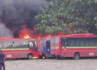 Major accident at Mumbai bus depot massive fire breaks out in 10 BEST buses latest News hindi news khabargali 