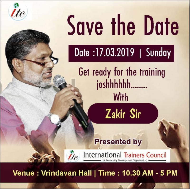 Raipur, Chhattisgarh, international training program, zakir