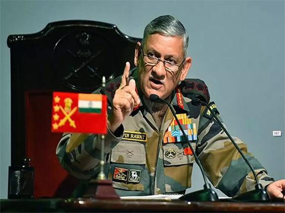 Bipin Rawat will be the first Chief of Defense Staff
