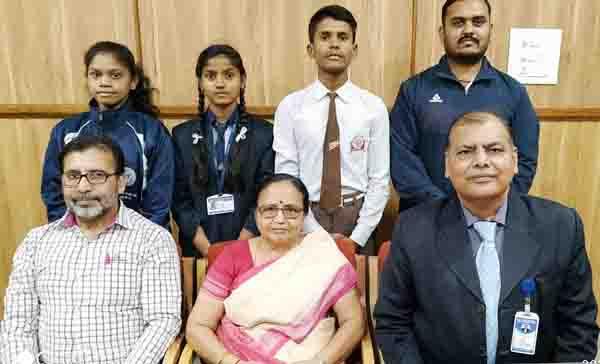 Shri Gujarati School Raipur selected in State School Thai Boxing Team