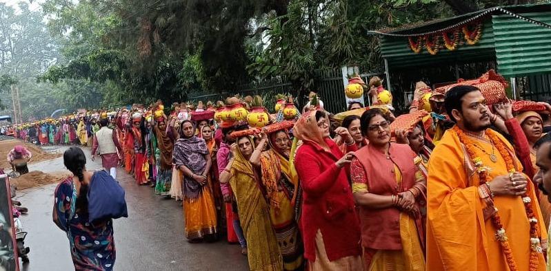 Gopal mandir, raipur shrimad bhagwat katha khabargali