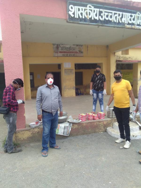 Shakuntala foundation, pawan, balidan bazar, lockdown, khabargali