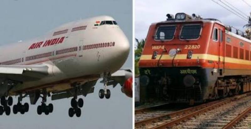 flight and train services, corona, khabargali