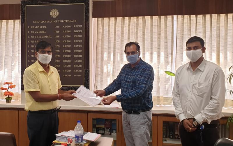 Chhattisgarh housing board employee federation, khabargali