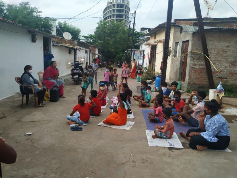 Mohalla class, puraina school, kavita acharya, khabargali