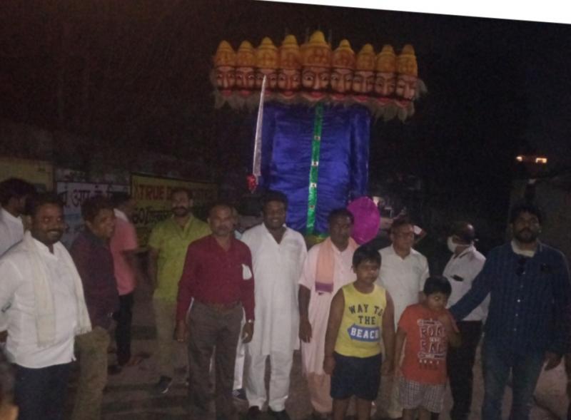 Shankar Nagar, BTI Ground, 72nd Dussehra Festival, Corona Kaal, Sanjay Srivastava, Rakesh Dhotre, ADM, Vineet Nandanwar, Raipur, Chhattisgarh, Khabargali