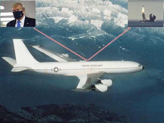 Washington, US, President Donald Trump and his wife Melania Trump, Corona virus infected, Ministry of Defense, Alert, Nuclear Doomsday Plan, patrolling aircraft, US Armed Forces, Commander-in-Chief,khabargali