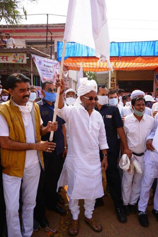 Sixth descendant of Guru Baba Ghasidas ji, Chhattisgarh Pradesh, Cabinet Minister Jagatguru Rudrakumar, Satnam Sandesh Yatra, Khabargali