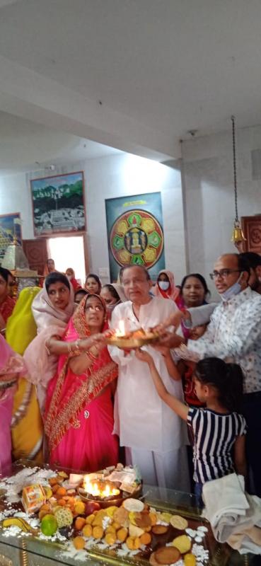 Deepawali, Mahavir Nirvana Kalyanak, Gautam Swamy's Kaivalya Kalyanak Festival, Sadhvi Shri Chandanbala Shreeji's Nishra, Bhakti Festival, Seemandhar Swami Jain Temple Bhairav ​​Society, Raipur, Khabargali