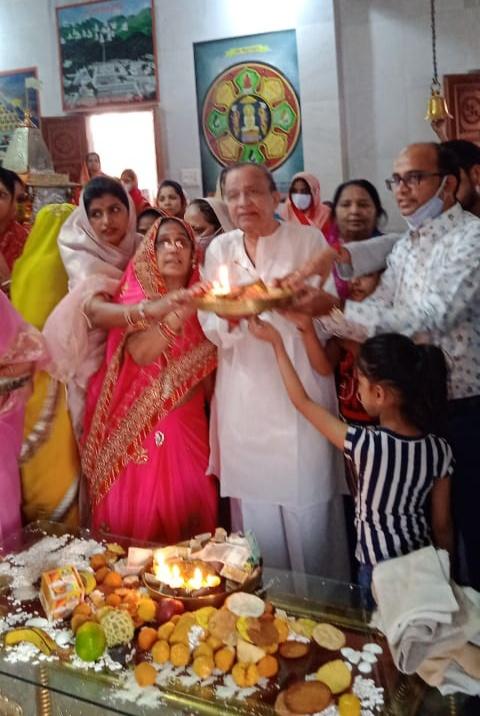 Deepawali, Mahavir Nirvana Kalyanak, Gautam Swamy's Kaivalya Kalyanak Festival, Sadhvi Shri Chandanbala Shreeji's Nishra, Bhakti Festival, Seemandhar Swami Jain Temple Bhairav ​​Society, Raipur, Khabargali