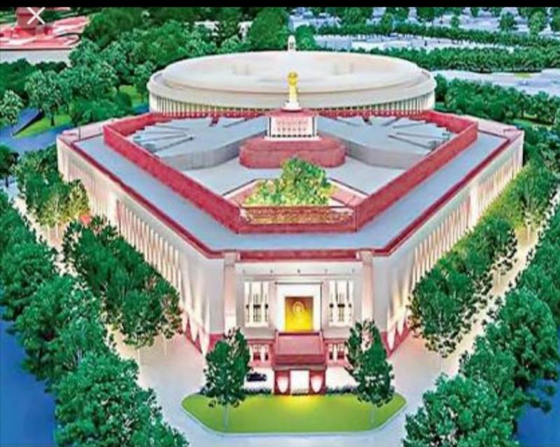 New Parliament House, Luxurious, Lok Sabha, Rajya Sabha, New Delhi, Prime Minister Narendra Modi, Historical, India, Democratic History, Ancient Heritage, Heritage, History, Indian Culture, Crafts, Architecture, Regional Art, Central Constitutional Gallery, Grand Constitution Hall, Tata Projects Limited, Design, HCP Design Planning and Management Private Limited, British reign, Edwin Lutyens, Herbert Baker, Khabargali