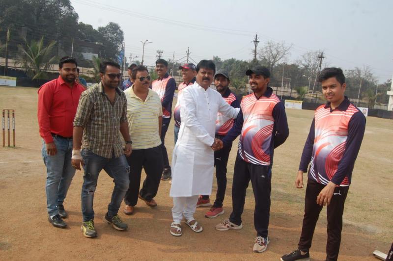 Late Shri Jagdish Prasad Srivastava Babuji, Kayastha Premier Cricket League Season 4, Rajnandgaon Cricket Club, Happening XI, Raipur, Khabargali