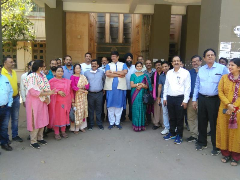 Government Nagarjuna Postgraduate Science College, Alumini Samiti, Anjay Shukla, Dr. Girishkant Pandey, Raipur, Chhattisgarh, Khabargali