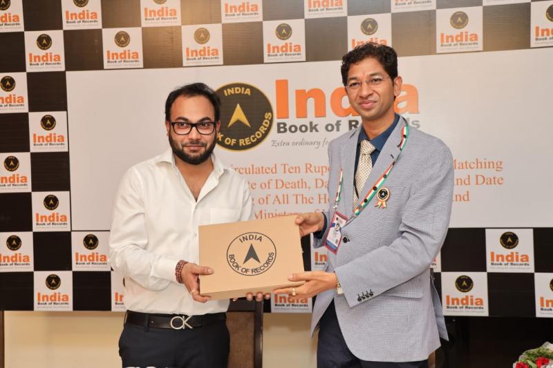 Novelist, amateur collector, Abhishek Agarwal, unique collection related to President and Prime Minister, India Book of Records, The Day After My Death, Bhilai, Khabargali