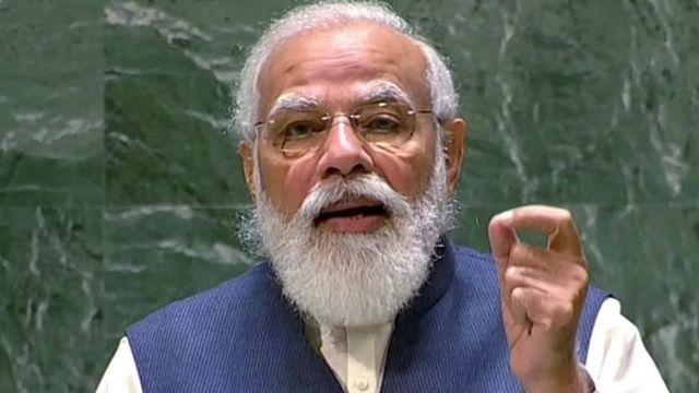 Washington, Prime Minister Narendra Modi, United Nations General Assembly, UNGA, 76th session, Joe Biden, America, Corona, terrorism, climate change, Chanakya, the great poet Rabindra Nath Tagore, Global Partnership, Afghanistan, Pakistan, Khabargali 