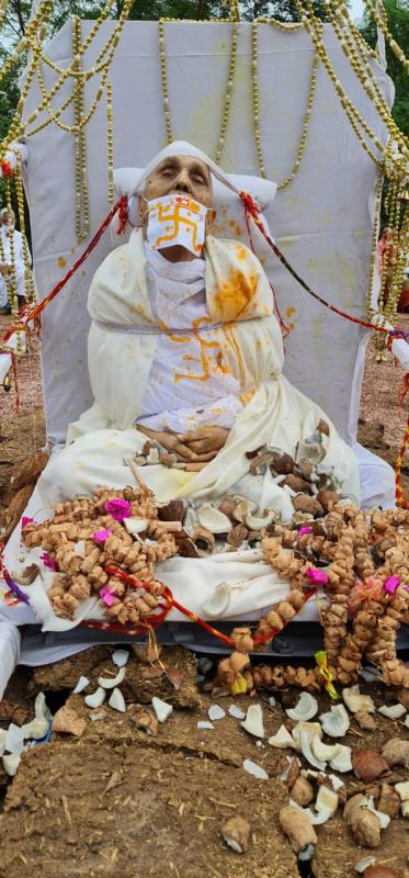 Sant Vivek Muni Maharaj Sahib, Chaturmas in the fort, Santhara to Devlok, Jain society, Teela tapa worshiper deputy promoter, Lalit Patwa, Raipur Shraman Sangh, Vairagya, Khabargali