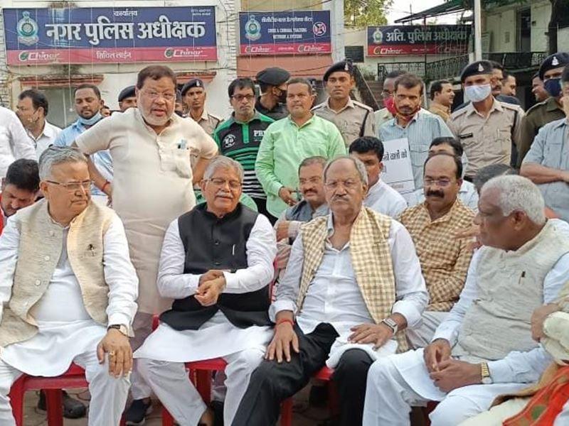 Kawardha issue, BJP MP, MLA, Integral Complex, arrested, Chhattisgarh, Khabargali