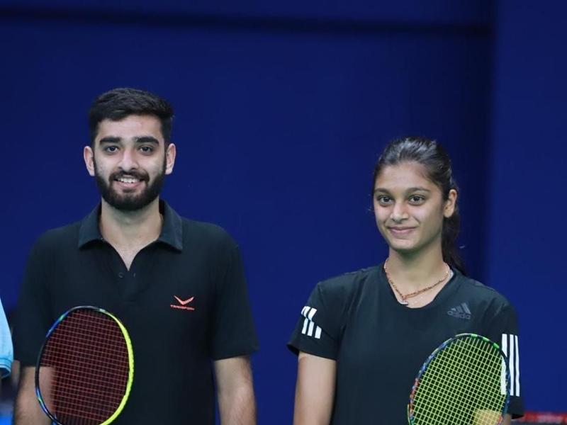 Scotland , Wales , Victor Wells International Badminton Event , Raipur , Ishan Bhatnagar , Kerala , Tanisha Cresto , Mixed Doubles , Semifinals , Bronze Medal , Khabargali