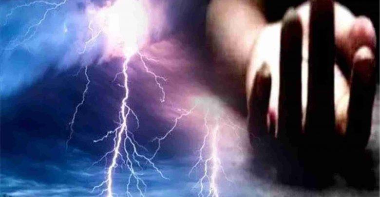Mahasamund, lightning fell, two innocent children died, heavy rain, a hut built in the premises of the brick kiln was hit by the sky, the death of cattle, Chhattisgarh, Khabargali