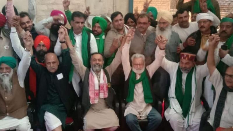 Farmers movement, SKM, Delhi border, three agricultural laws, PM Modi, Singhu-Kondli border, National Spokesperson of Bharatiya Kisan Union Rakesh Tikait, Balveer Rajewal, Gurnam Singh Chadhuni, Khabargali