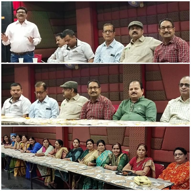 World Brahmin Federation Social Activity Group, Arvind Ojha, Bhagwan Shri Parshuram Janmotsav, Amba Devi Temple, M.R.  Colony Garden, Sh.  Statue of Ajay Tripathi, Raipur, Khabargali