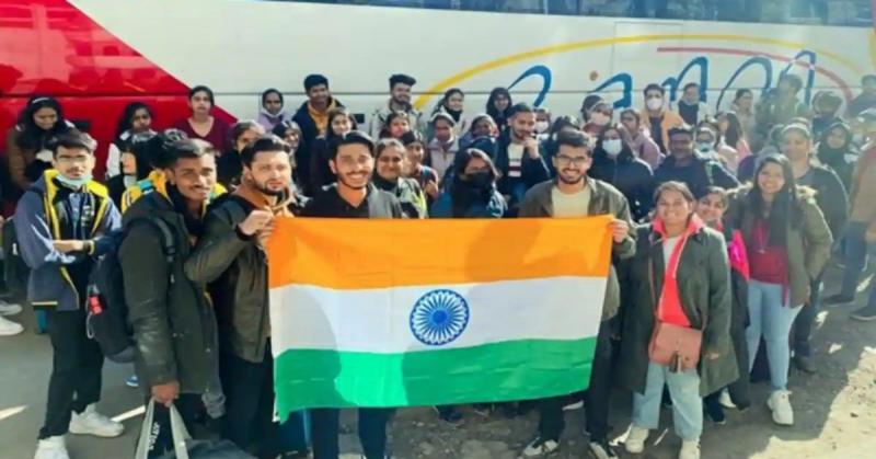 Students of Chhattisgarh trapped in Ukraine, return home, Russia, war, Khabargali