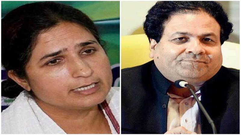 Congress candidate for Rajya Sabha, Rajiv Shukla, Smt. Ranjit Ranjan, Chhattisgarh, Khabargali