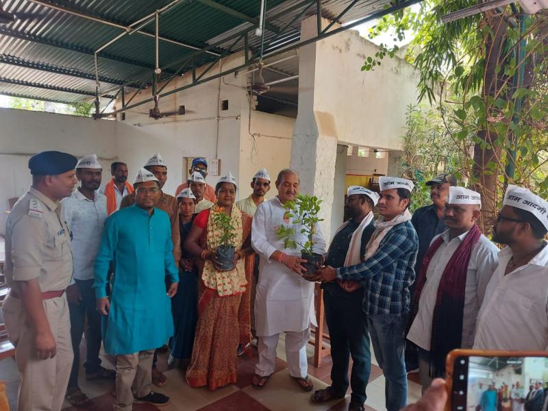 World Environment Day, Aam Aadmi Party, Big Movement in Hasdeo Case, Gopal Rai, Sanjeev Jhakomal Hupendi, State Media Team, Jayant Gaidhane, Nandan Singh Media Coordinator, Mihir Kurmi, Azeem Khan, Chhattisgarh, Khabargali