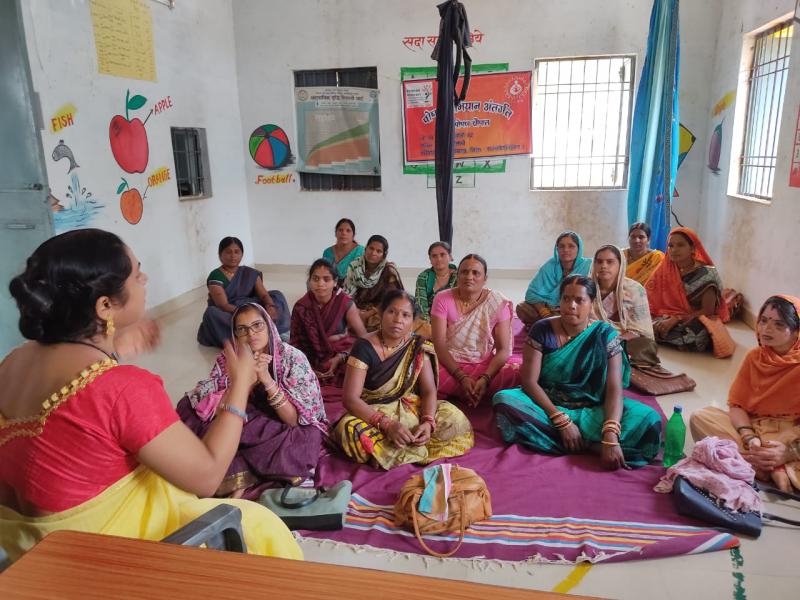 Chhattisgarh Combatant Anganwadi Worker, Helper Welfare Association, Anganwadi Worker, Assistant Union Situ, Padmati Sahu, Chhattisgarh, Khabargali