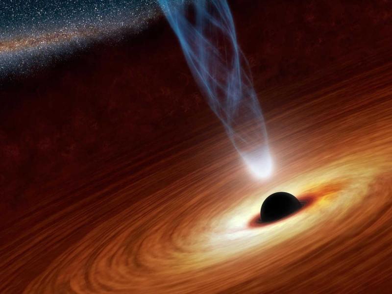 Black hole, Supermassive black hole, Mysterious space, Sun, Earth, Scientists from Australian National University, Interesting, Khabargali