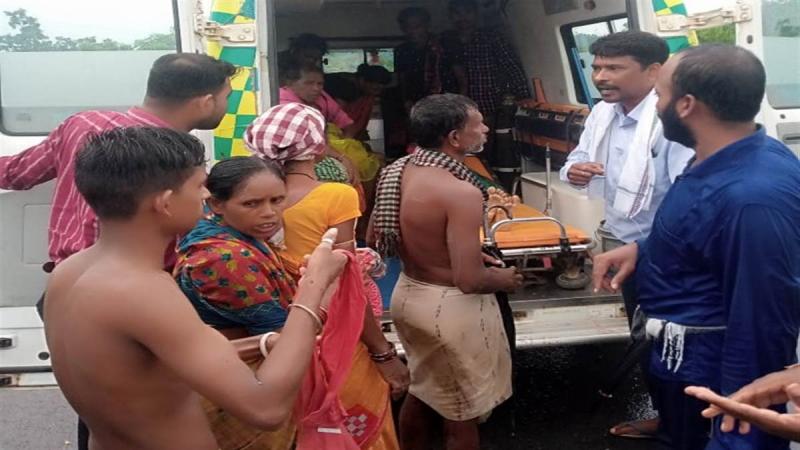 5 women died due to lightning, 6 badly scorched, transplanting in the field, village Ghatkachar, Mahasamund, Chhattisgarh, Khabargali