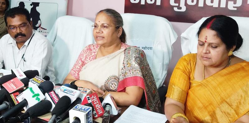 Chhattisgarh State Commission for Women, Dr. Smt. Kiranmayi Nayak, Victim Women, Women Harassment, Chief Minister Mahtari Justice Rath, Raipur, Chhattisgarh, Khabargali