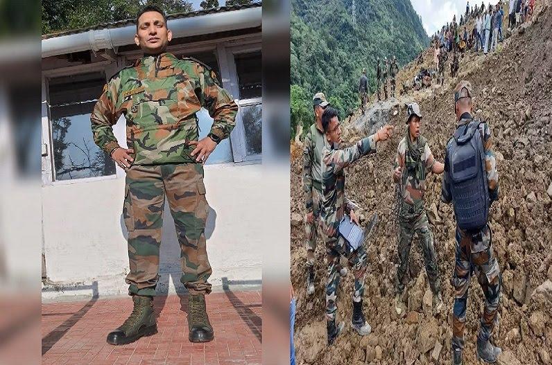 Bhilai's red martyred in Manipur, Lt Col Kapil Dev's body, Imphal, Landslide, 107 Battalion Gorkha Rifles Manipur, railway track in Tupul, Noni district, station construction site, Jharkhand, Governor Ramesh Bais, Chhattisgarh, Chief Minister Bhupesh Baghel, Indian Army's Territorial Army, Team Commander, Nehru Nagar Resident, Rescue Operation of Rain Army, Khabargali