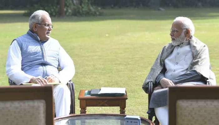 Chief Minister Bhupesh Baghel, Prime Minister Narendra Modi, meeting, Chhattisgarh