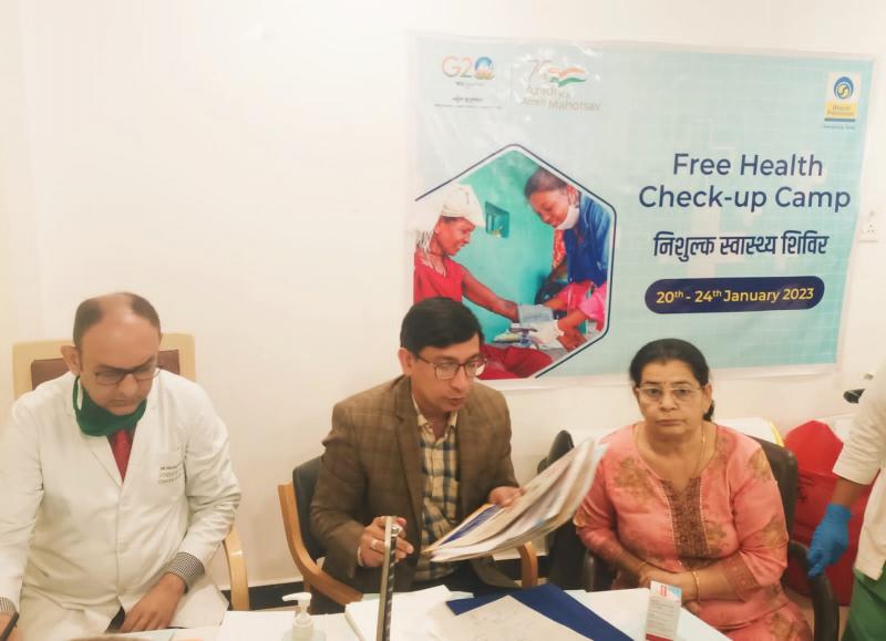 Free cancer consultation and investigation, Bharat Petroleum, Rotary Club Raipur, Rotary Club North Raipur and Sanjivani Cancer Care Foundation, Dr.  Yusuf Memon, Raipur, Khabargali