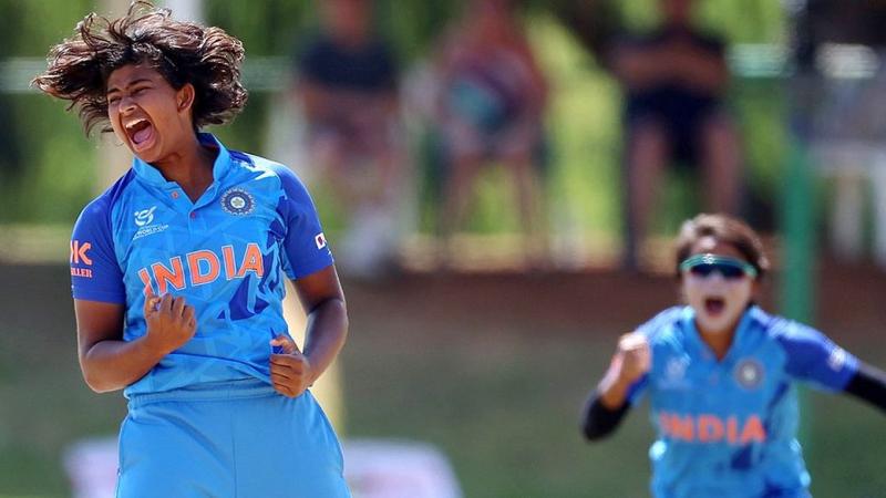 World Champion, Under-19 Women's T20 World Cup, Defeated New Zealand in the semi-final match, Team India, Captain Shafali Verma, Shweta Sherawat, Left arm spinner Mannat Kashyap, Leg spinner Parshvi Chopra, khabargali