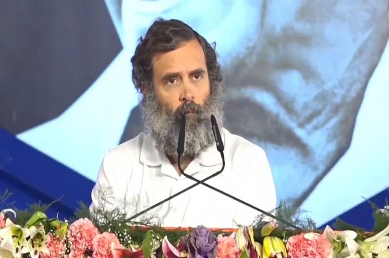Congress general session in Chhattisgarh, Rahul Gandhi's strong attack on Modi government and Adani, BJP and Sangh, Bharat Jodo Yatra, Raipur, Khabargali