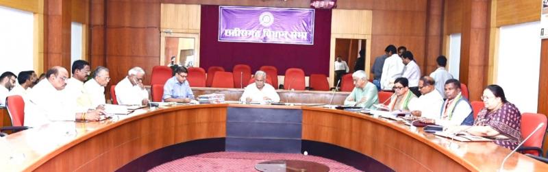 Draft of Chhattisgarh Media Personnel Security Bill - 2023, approval of decisions, meeting of the Council of Ministers in the committee room located in the assembly premises, Chief Minister Bhupesh Baghel, Deputy Superintendent of Police Akarshi Kashyap, Chhattisgarh, news, khabargali