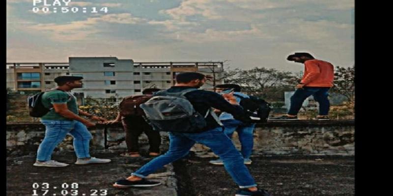 Instagram reels proved to be the last reel of life, see VIDEO, making Instagram reels became so expensive for a student of Science College of Bilaspur, Chhattisgarh, khabargali