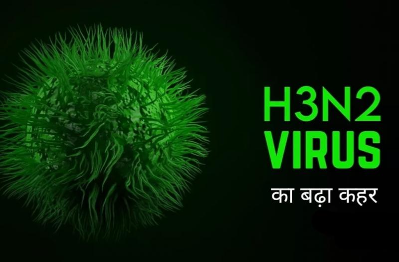 India, Influenza H3N2 virus, havoc, Haryana, Karnataka, Gujarat, Bihar, Patient, Death, Sample, ICU, Antibiotics, High fever, Cough, Shortness of breath, Pneumonia, Children under five are most at risk masks, medicines, food, infection, flu, body's immune system, diet,khabargali