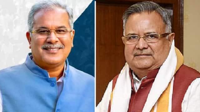 Chief Minister of Chhattisgarh Bhupesh Baghel, Dr. Raman Singh, Peoples Plus, a prestigious organization of Hyderabad, survey report, Khabargali