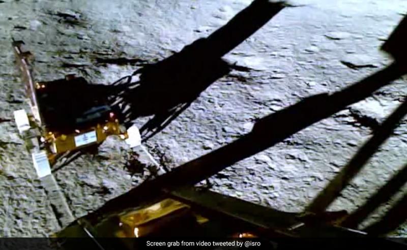 Chandrayaan-3, Little Pragyan rover walking on the moon, Chandrayaan-2, Orbiter, India, Indian Space Research Organisation, soft landing, Rover Pragyan, Land Vikram, Space, News, khabargali